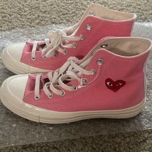 comme des garcons play converse